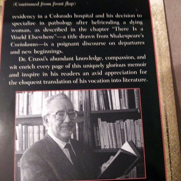 Literature, There is a World Elsewhere by F. Gonzalez-Crussi, Autobiography - Picture 10 of 11